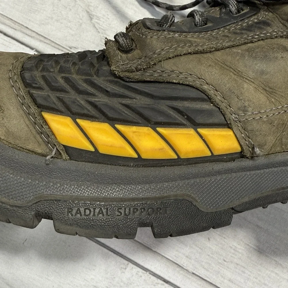 KEEN Troy Work Boots Men 11.5 Gray Waterproof Composite Toe Heavy Duty Utility